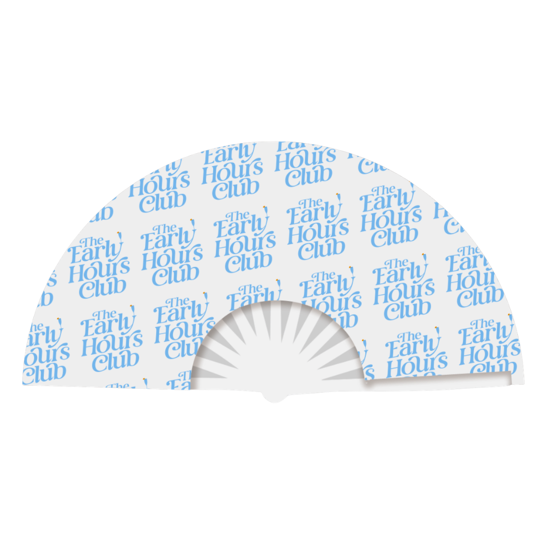 "TEHC BLUE" FESTIVAL FAN