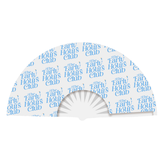 "TEHC BLUE" FESTIVAL FAN
