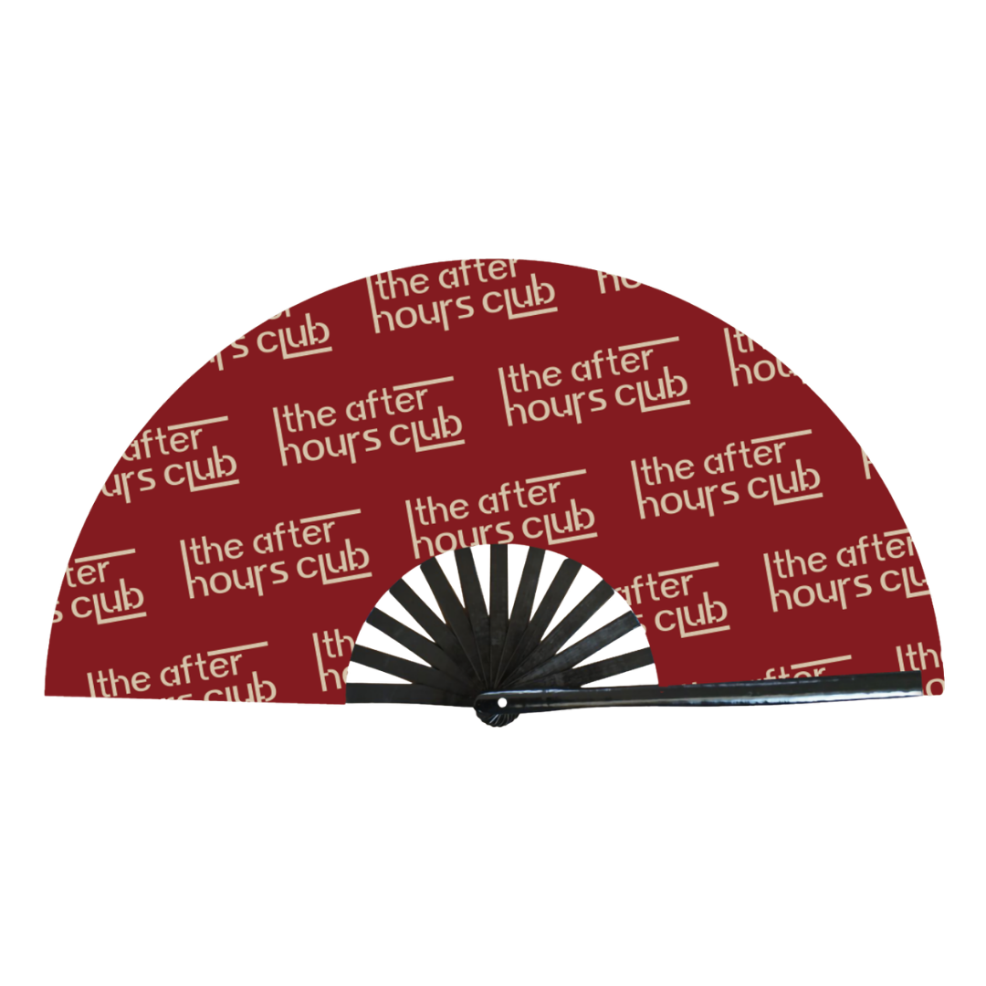 "TAHC RED" FESTIVAL FAN