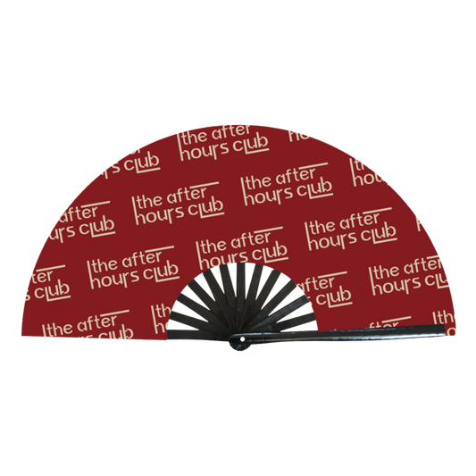 "TAHC RED" FESTIVAL FAN