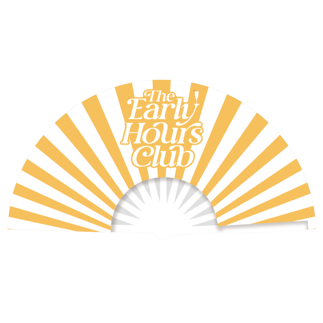 "TEHC SUMMER STRIPES" FESTIVAL FAN